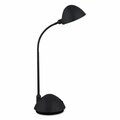 Alera Technologies ALELED932B LED Task Gooseneck Desk Lamp, 2 Prong - Black LED931B